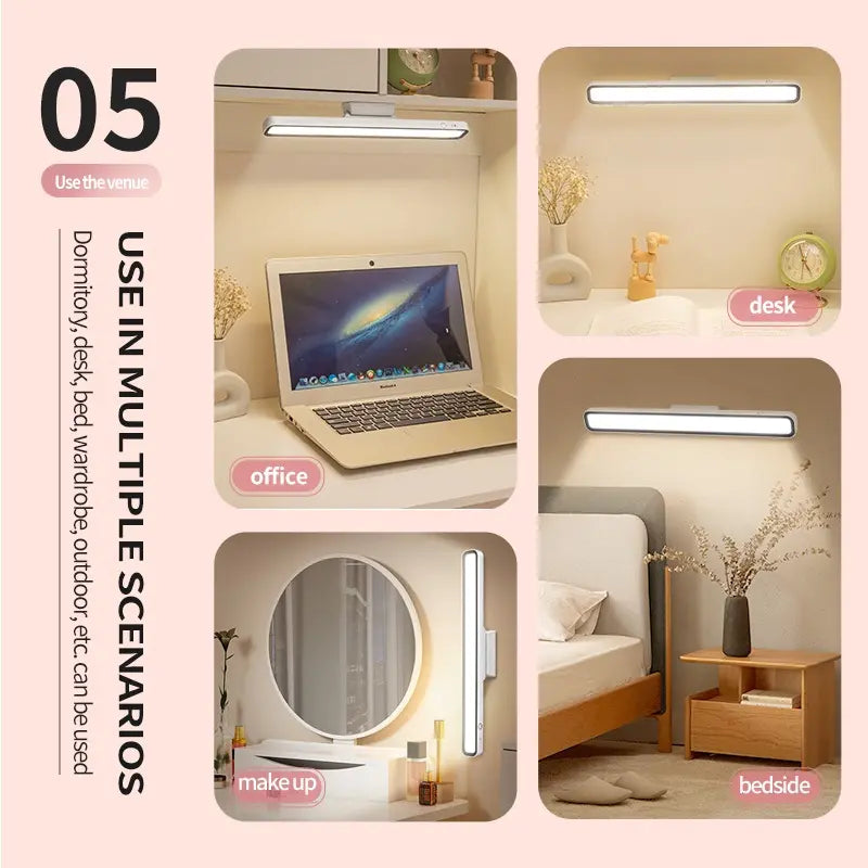 Magnetic LED Desk Lamp with Dimming